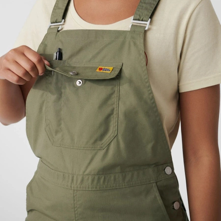 Spodnie damskie Fjällräven Vardag Dungaree Trousers W Green (F87030-620)