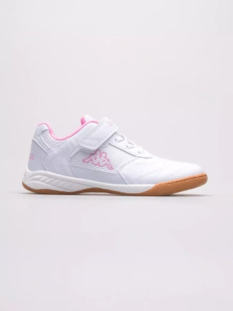 Buty sportowe dziewczęce Kappa Damba K sneakersy trampki dziecięce białe (260765K-1021)