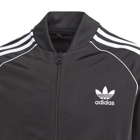 Bluza młodzieżowa Adidas Originals SST TRACK TOP rozpinana męska dresowa z logo czarna (GN8451)