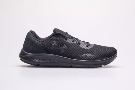 Wyprzedaż - Buty do biegania męskie Under Armour Charged Pursuit 3 sportowe czarne (3024878-002)
