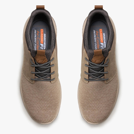 Sneakersy męskie beżowe Skechers Delson Camben (65474-TPE)