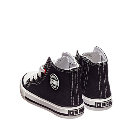 Buty Big Star Trampki dziecięce czarne (HH374084)