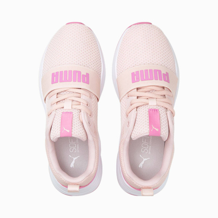 Wyprzedaż - Buty do biegania damskie różowe Puma Wired Run Jr (374214-18)