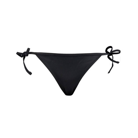 Wyprzedaż - Majtki kąpielowe damskie Puma Swim Women Side Tie Bikini Bottom 1P dół od bikini czarne (907691-05)
