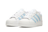 Buty sportowe damskie adidas Superstar XLG W Cloud White Clear Sky na co dzień biało-niebieskie (IF3003)