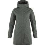 Parka damska Fjällräven Kiruna Padded Parka W Basalt kurtka ocieplana szara (F89644-050)