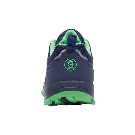 Buty hikingowe dziecięce dla chłopca/dziewczynki Trollkids Kids Sandefjord Hiker Low navy/green (253-100)