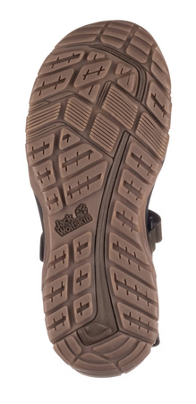 Sandały trekkingowe męskie Jack Wolfskin Lakewood Cruise Sandal M brązowe (4019011_5690)