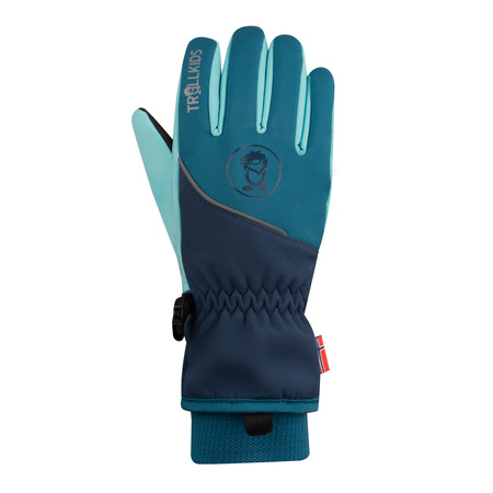 Rękawice softshell Trollkids Kids Trolltunga Glove dla chłopca/dziewczynki (931-104)