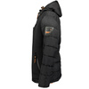 Kurtka męska Geographical Norway BEACHWOOD BLACK-FORANGE DB MEN 068 BS4 BLACK (WU6631H/GN-NOIR)