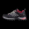 Wyprzedaż - Buty trekkingowe damskie CMP RIGEL LOW WMN TREKKING SHOE WP szare trekkingi (3Q54456-76UC)