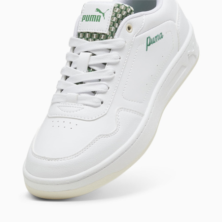 Buty sportowe damskie Puma Court Classy Blossom White Archive z ekoskóry białe (395092-01)