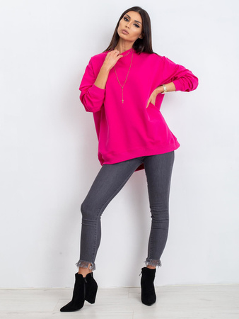 Fuksjowa bawełniana bluza basic (RV-BL-5185.79P)