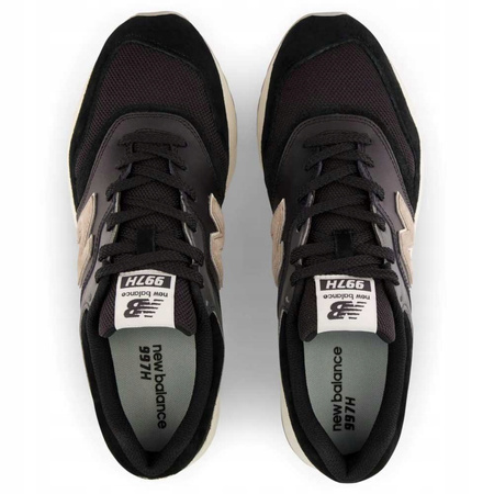 Buty sportowe męskie New Balance NB 997 zamszowe wygodne czarne (CM997HPE)