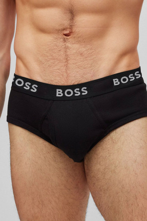 Komplet slipów męskich BOSS TrBrief NERO 5-PAK czarne (50475387-001)