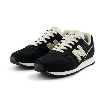 Sneakersy damskie New Balance 373 buty sportowe zamszowe czarne (WL373LK2)