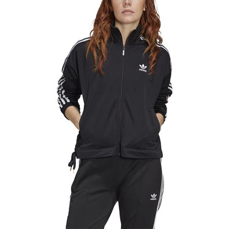 Bluza damska Adidas Originals TRACK TOP z wysokim kołnierzem rozpinana czarna (GK7174)