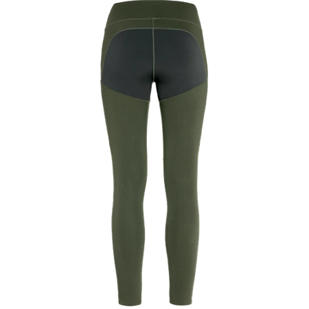 Spodnie damskie Fjällräven Abisko Trekking Tights Pro W Deep Forest-Iron Grey (F84771-662-048)