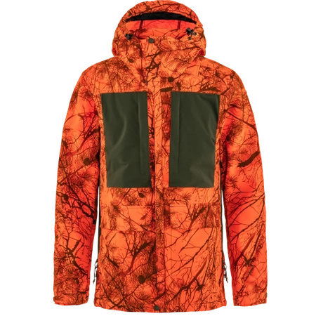 Kurtka softshell męska Fjällräven Lappland Hybrid Jacket M Orange Multi Camo-Deep Forest (F90170-261-662)