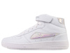  Sneakersy damskie z wysoką cholewką KAPPA BASH MID GC WOMEN WHITE/MULTI (242610GC-1017)