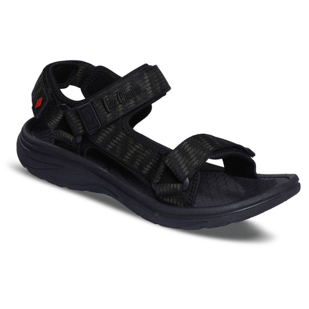 Wyprzedaż - Sandały męskie Lee Cooper buty sportowe na lato czarne LCW-24-34-2622MA)
