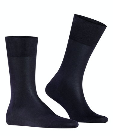 Wyprzedaż - Skarpety męskie bawełniane długie FALKE Tiago SO dark navy (14662-6370)