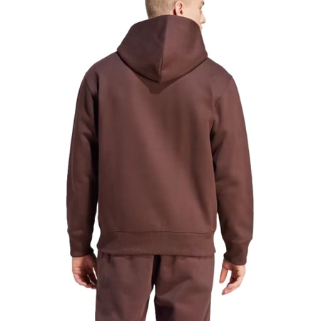 Bluza kangurka męska adidas Adicolor Contempo Hoodie Shadow Brown miękka brązowa (IM2119)