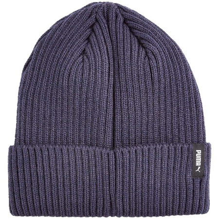 Czapka zimowa damska/męska Puma Classic Cuff Beanie fioletowa (024826-02)