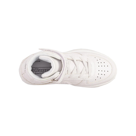 BUTY KAPPA BASH MID K UNISEX KIDS SNEAKERS WHITE (261026K-1010)