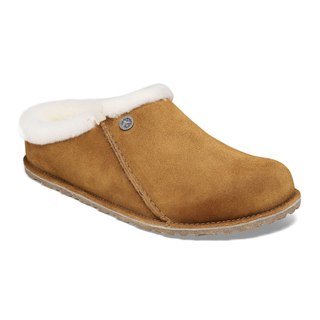 Klapki Birkenstock Zermatt Premium Shearling LEVE Mink LAF standardowa stopa (1023161)