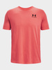 Koszulka męska Under Armour SPORTSTYLE różowa (1326799-690)
