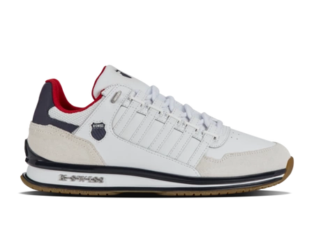 Męskie sneakersy K-Swiss RINZLER GT WHITE/PEACOAT/SAMBA/GUM-M (08907-121-M)