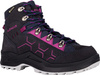 Buty trekkingowe dziecięce Lowa KODY Evo GTX mid junior navy/beere gore-tex wodoodporne (650050 6951)