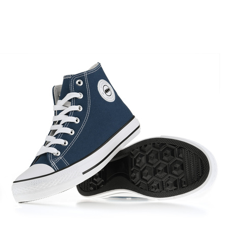 Buty Damskie Monotox NORRIS HIGH W DENIM NA Granatowy (W-FT-02NAVY)