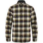 Koszula z długim rękawem męska Fjällräven Singi Heavy Flannel Shirt M Chalk White-Dark Navy (F81373-113-555)