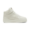 Sneakersy damskie Puma Carina Street Mid WTR wysokie za kostkę szare (398050-02)