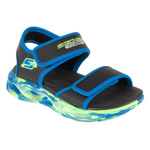Skechers S-Lights: Sola Glow Sandal - Fusion Brights 407032L-BKBL Czarne 28 (407032L-BKBL)