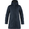 Wyprzedaż - Kurtka zimowa damska Fjällräven Kiruna Padded Parka W Dark Navy ocieplana granatowa (F89644-555)