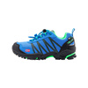 Wodoodporne buty turystyczne dziecięce dla chłopca/dziewczynki Trollkids Kids Trolltunga Hiker Low medium blue/green (155-106)