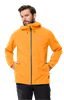 Wyprzedaż - Kurtka przeciwdeszczowa męska Jack Wolfskin HIGHEST PEAK JACKET M orange pop (1115131_3087)