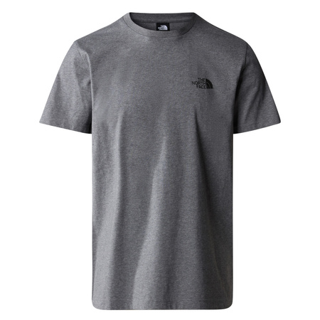 Koszulka The North Face M SS SIMPLE DOME TEE TNFMEDIUMGRY Szary (NF0A87NGDYY)