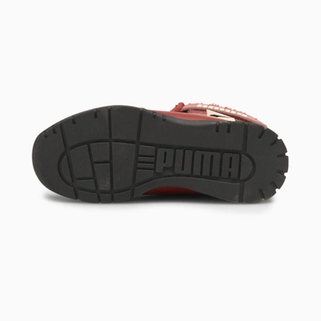 Wyprzedaż - Śniegowce dziecięce Puma Nieve Boot WTR AC PS ocieplane buty zimowe na rzepy różowe (380745-04)