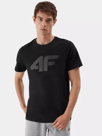 Koszulka męska 4F black (4FAW23TTSHM0877-20S)