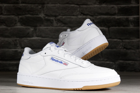 Wyprzedaż - Buty sportowe męskie Reebok Club C 85 sneakersy tenisówki białe (AR0459/100000158)
