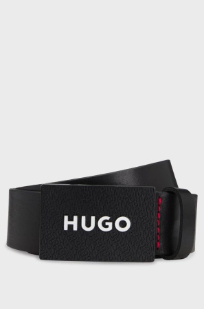 Pasek nieformalny HUGO Gilao-Z Sz35 czarny (50536879-001)