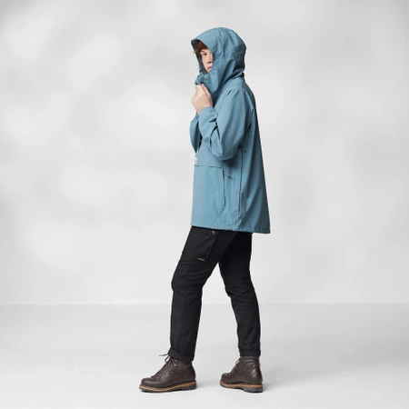 Kurtka softshell damska Fjällräven Vardag Hydratic Anorak W Dawn Blue (F87094-543)