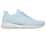 Sneakersy damskie Skechers Bobs-Squad Breeze Way niebieskie (117067-LTBL)