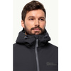 Kurtka zimowa męska Jack Wolfskin WISPER INS JKT M black Texapore Fiber Insulated (1111723_6000)