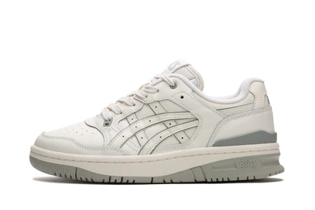 Wyprzedaż - Sneakersy damskie/męskie Asics EX89 White Vintage buty sportowe w stylu koszykarskim białe (1203A384-103)