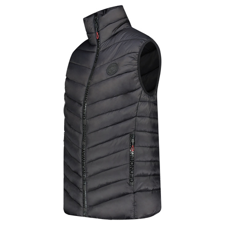 Bezrękawnik Geographical Norway VARTINE BLACK DB MEN 096 czarny męska (WY6177H/GN-Black)